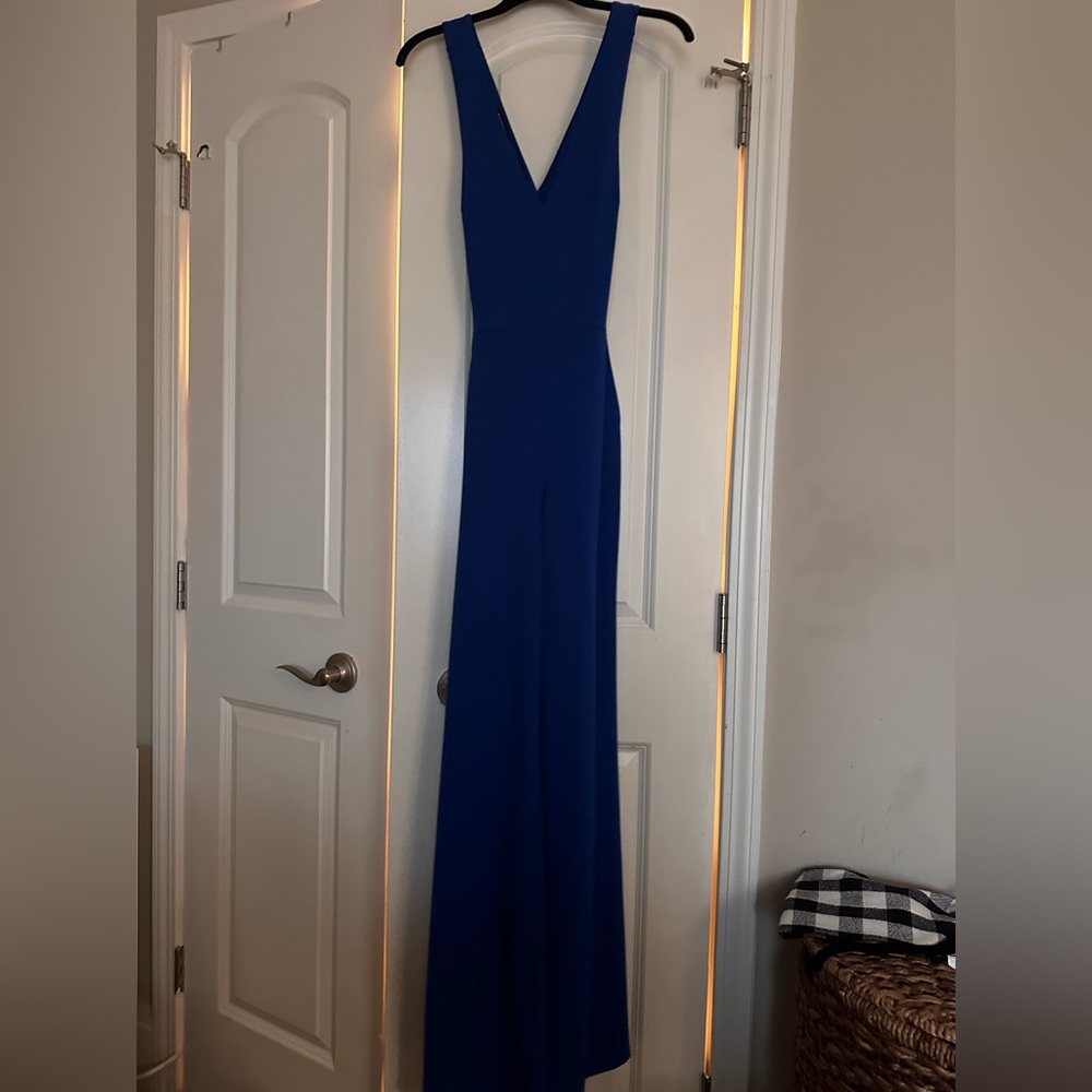 New, Royal blue, wide leg jumpsuit